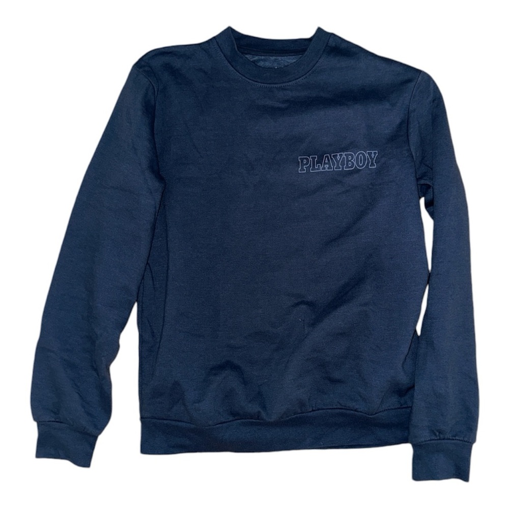 Playboy Men's Navy Sweater